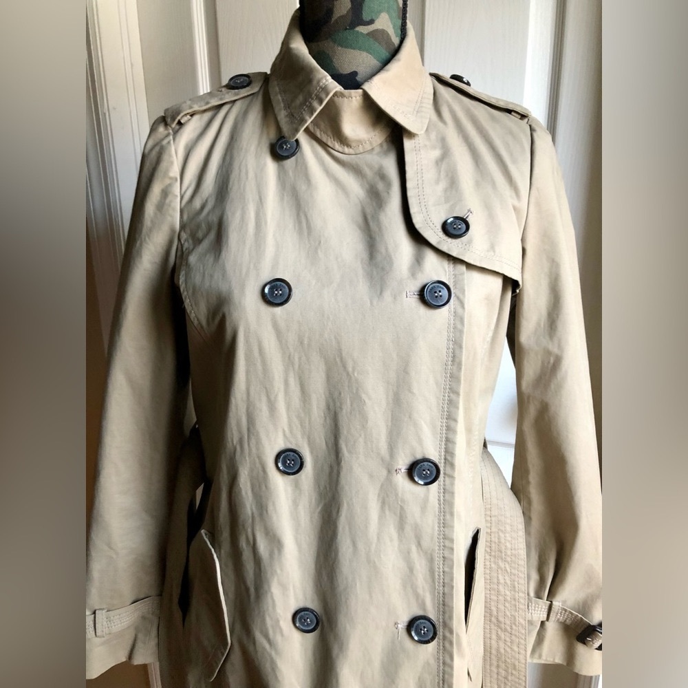 Zara Basic Trench Coat - image 2